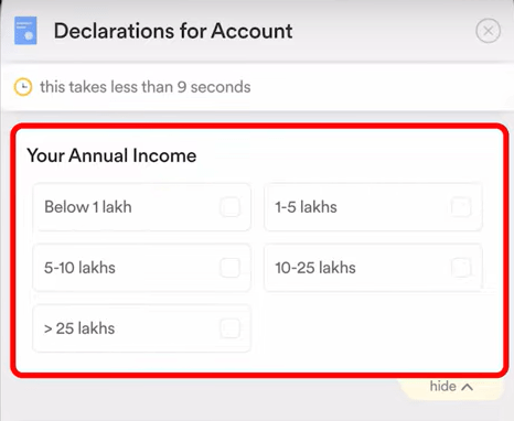 dhani app sign up process