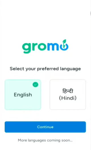 gromo app sign up